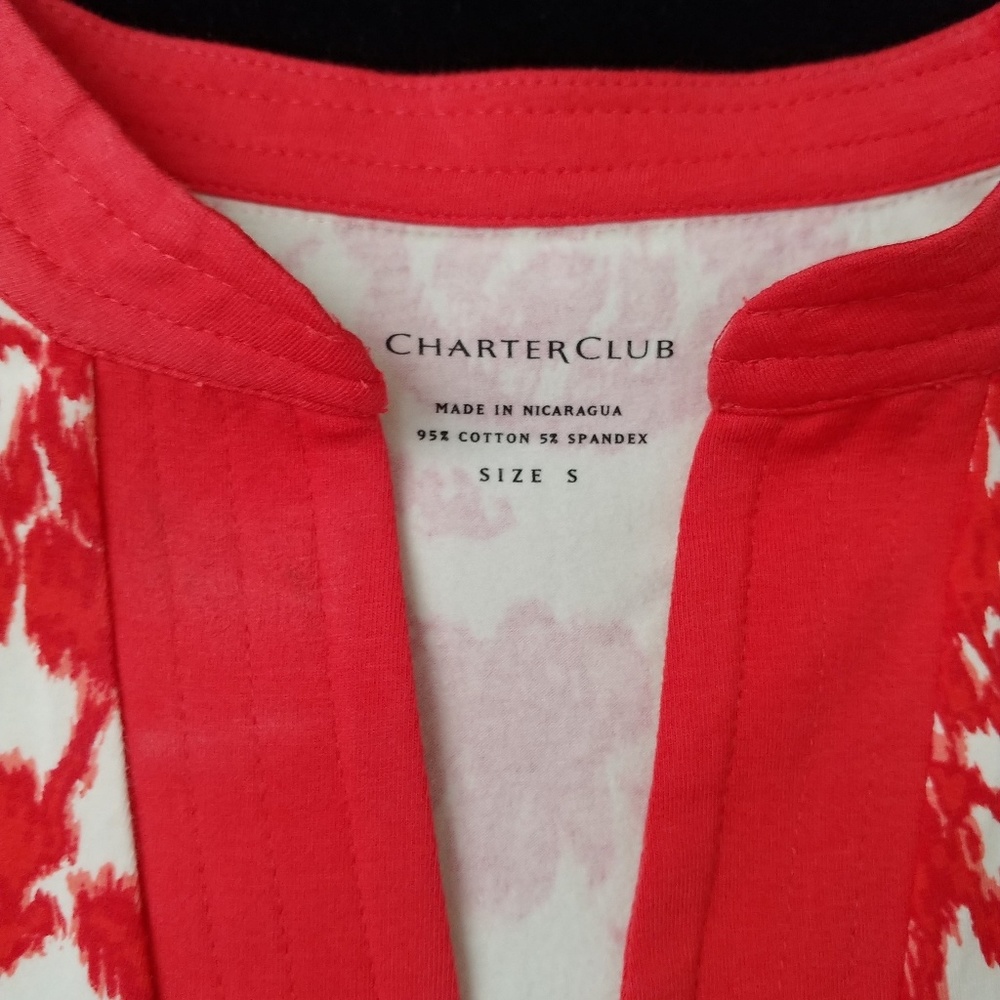 👕Women's Charter Club Sleeveless Top | Sz Small - Picture 2 of 7